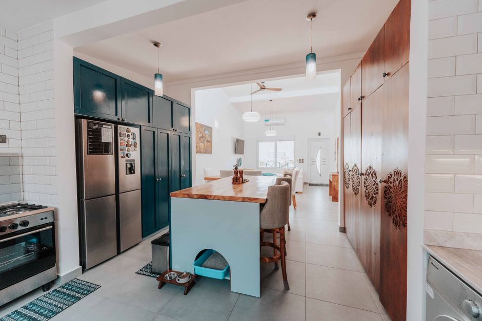 Moderne keuken met minimalistisch design Moderne keuken met minimalistisch design